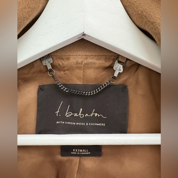 Aritzia Babaton Howell Coat XXS, Wool Cashmere - Picture 4 of 6